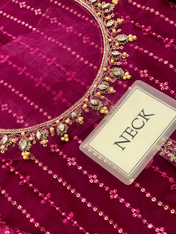 Maria B Chiffon 3PC (Pink)