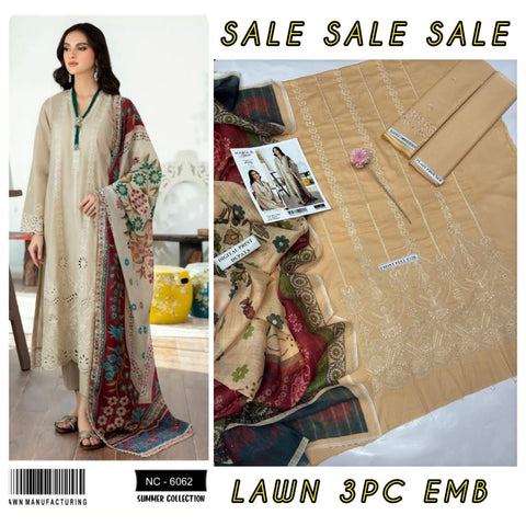 Maria B lawn 3Pc