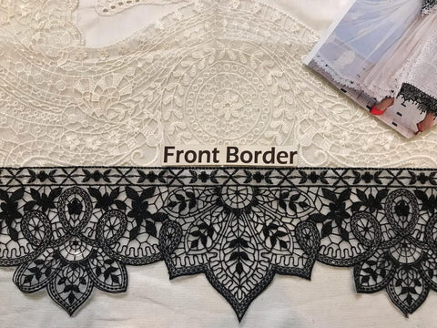 Maria B Emb Lawn 3Pc
