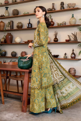 Maria B Emb Lawn 3Pc