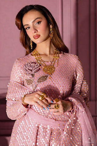 Nureh Chiffon 3PC (pink)