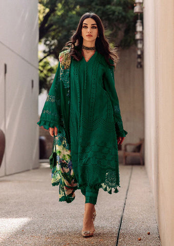 Saira Rizwan Emb Lawn 3Pc