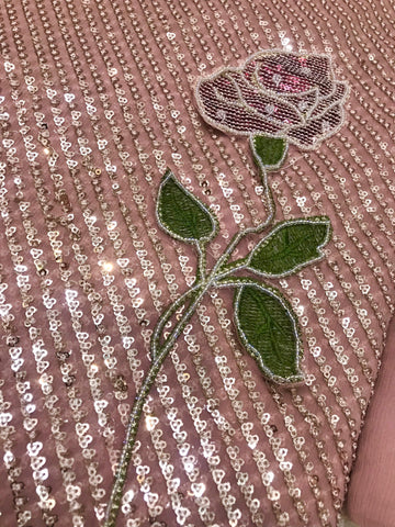 Nureh Chiffon 3PC (pink)