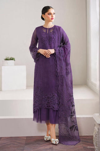 Baroque Organza 3PC (purple)