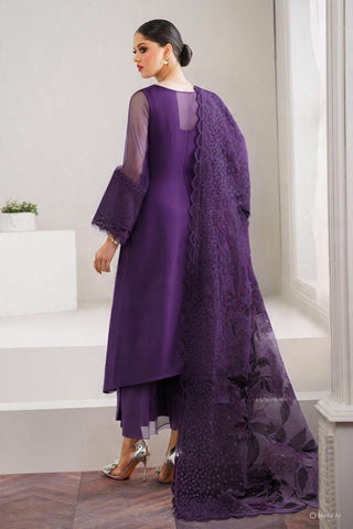 Baroque Organza 3PC (purple)