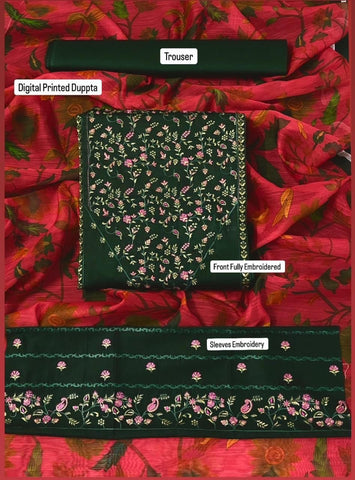 Zara Shahjhan Emb Lawn 3Pc