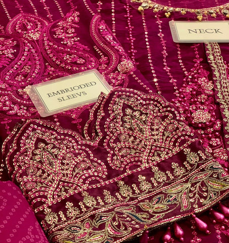 Maria B Chiffon 3PC (Pink)