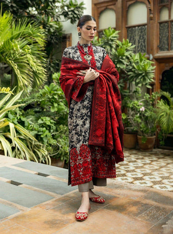 Zainab Chottani Emb Lawn 3Pc