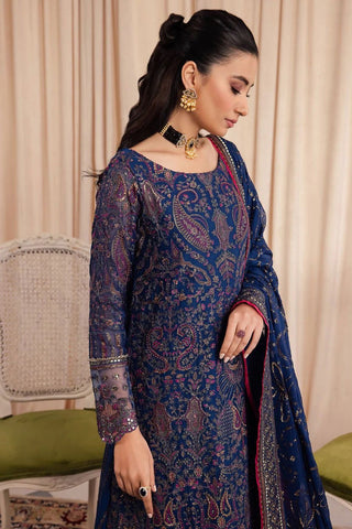 IZNIK Organza 3PC (Blue)