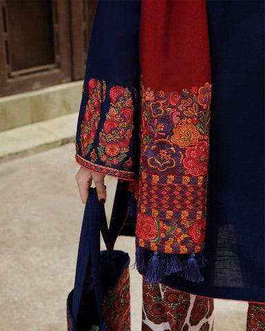 Crimson Luxury Lawn