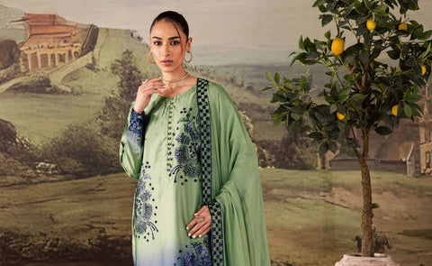 Nureh Shamoz Silk 3PC