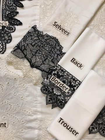 Maria B Emb Lawn 3Pc