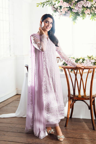 Maria B chiffon 3Pc (pink)