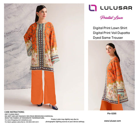 LULUSAR Lawn 3Pc