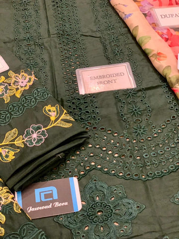 Saira Rizwan Emb Lawn 3Pc