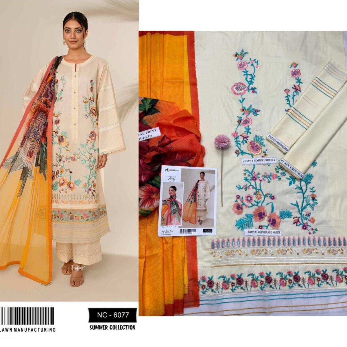 Aisling lawn 3Pc