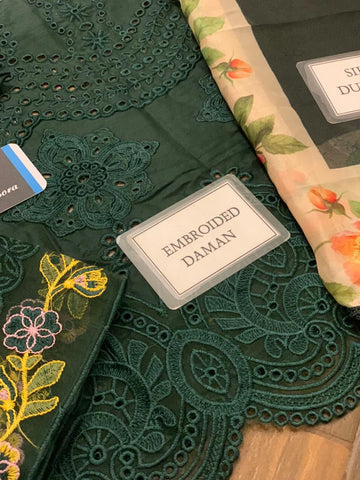 Saira Rizwan Emb Lawn 3Pc