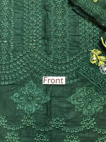 Saira Shakira Luxury Lawn-Green Replica