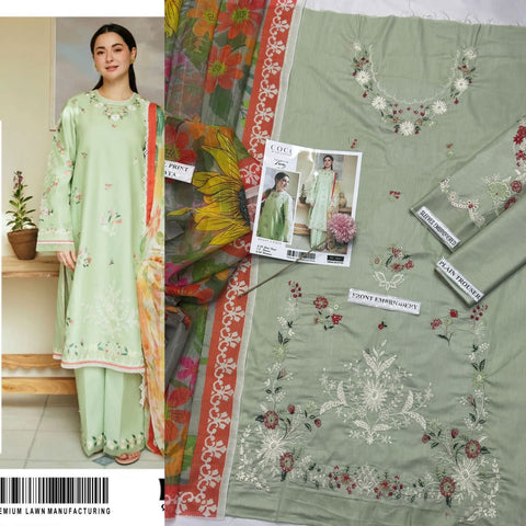 Maria B lawn 3Pc
