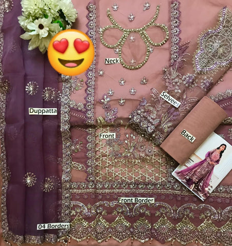 Imrozia Organza 3PC (purple)
