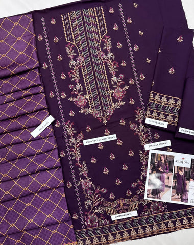 Asim jofa emb 3Pc (purple)