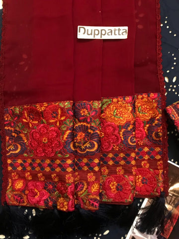Crimson Luxury Lawn