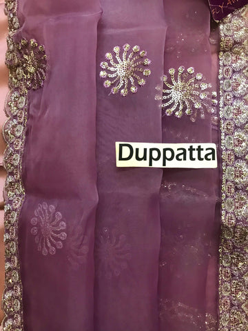 Imrozia Organza 3PC (purple)