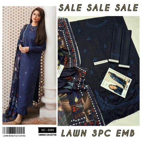 Maria B lawn 3Pc