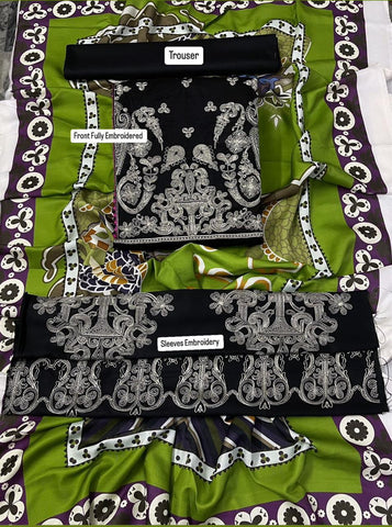 ZARA SHAHJAHAN Embroidered