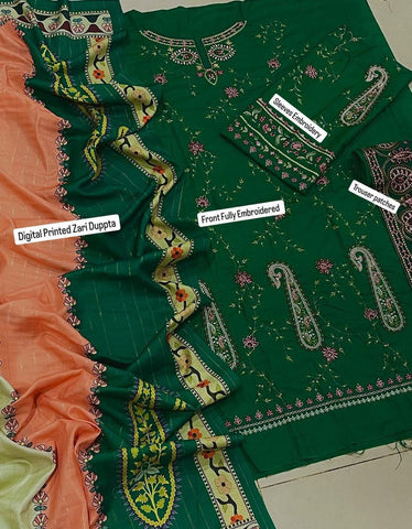 ZARA SHAHJAHAN Embroidered