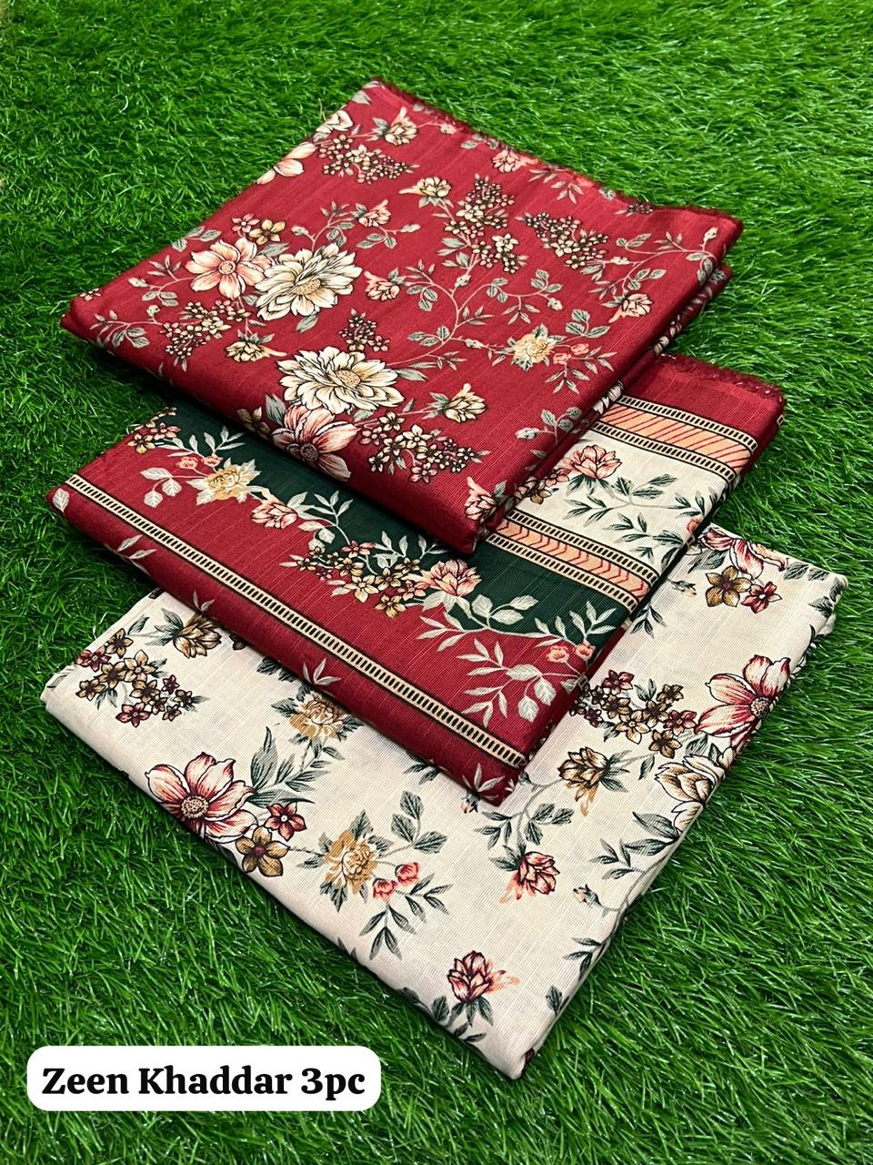 Zeen Khaddar 3PCS