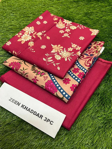 Zeen Khaddar 3Pcs
