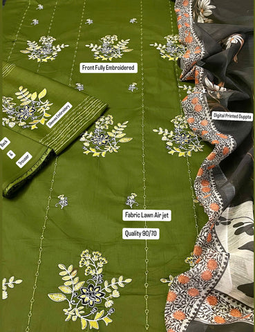 Zara ShahJahan Lawn 3PCS