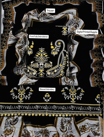 Zara ShahJahan Lawn 3PCS