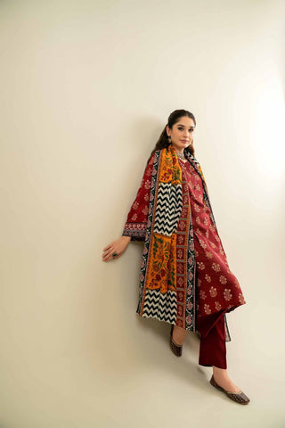 NISHAT EMB LAWN 3Pcs