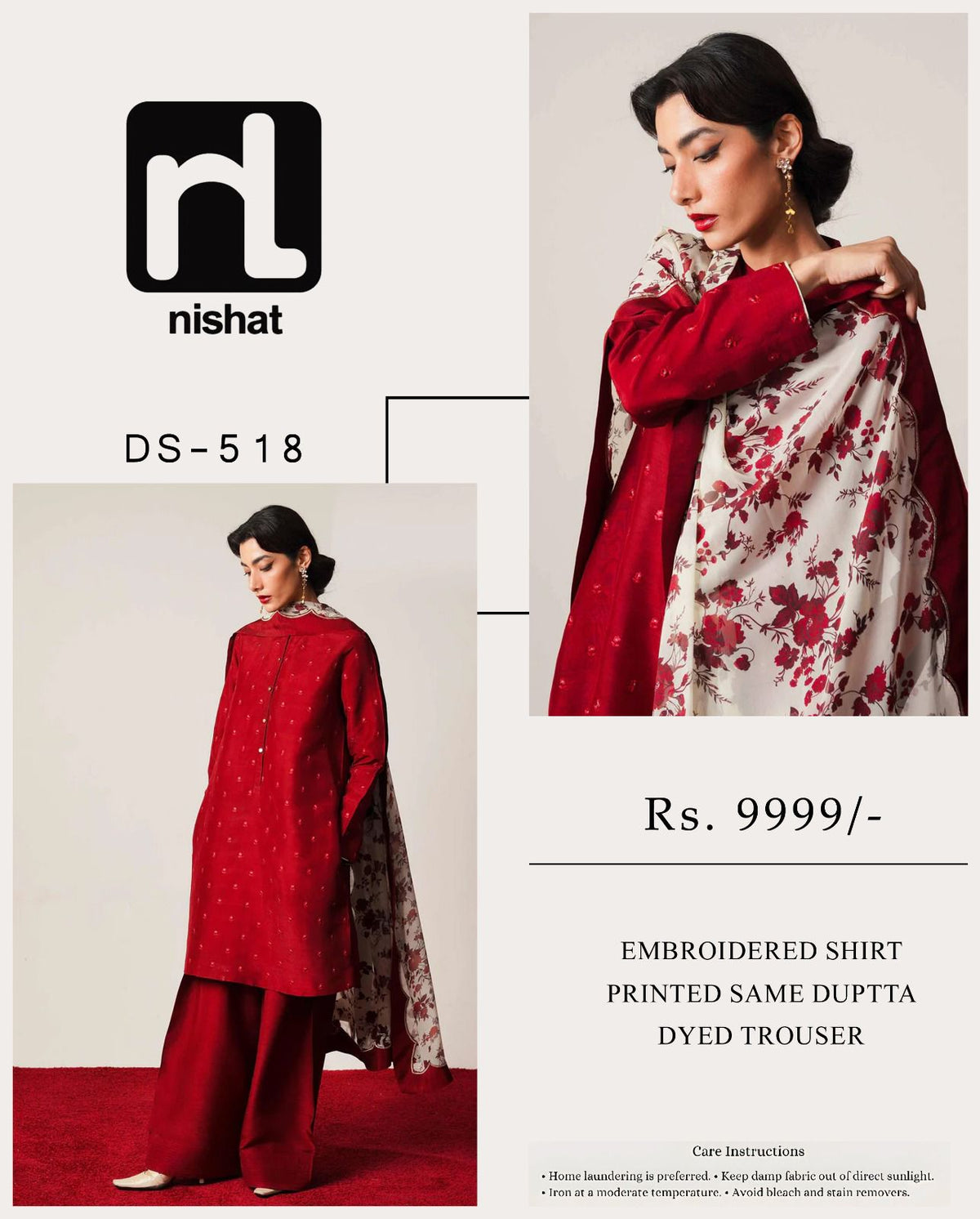 Zara ShahJahan Lawn 3PCS