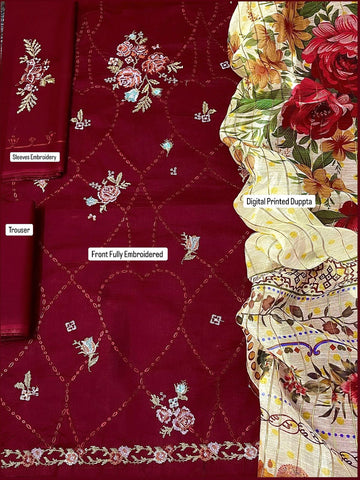 Zara ShahJahan Lawn 3PCS
