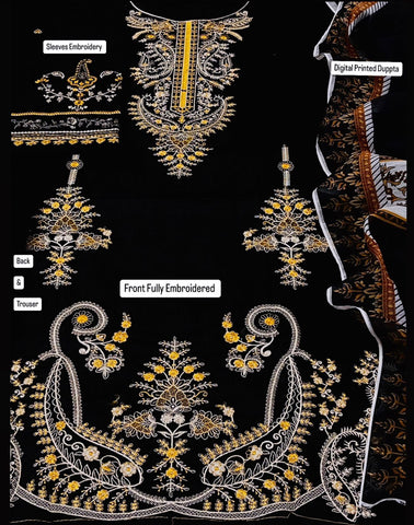 Zara ShahJahan Lawn 3PCS