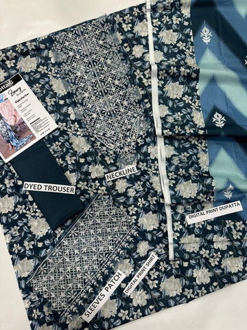 Zainab Chotthani Lawn 3PCS