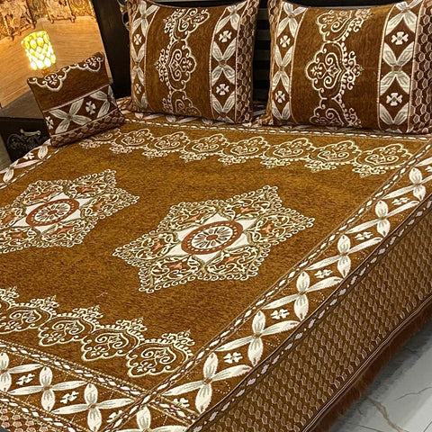 Velvet Jaquard Bedsheets