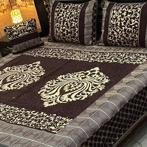 Velvet Jaquard Bedsheets