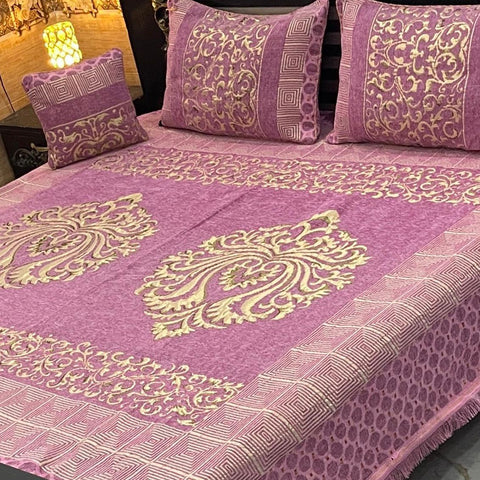 Velvet Jaquard Bedsheets