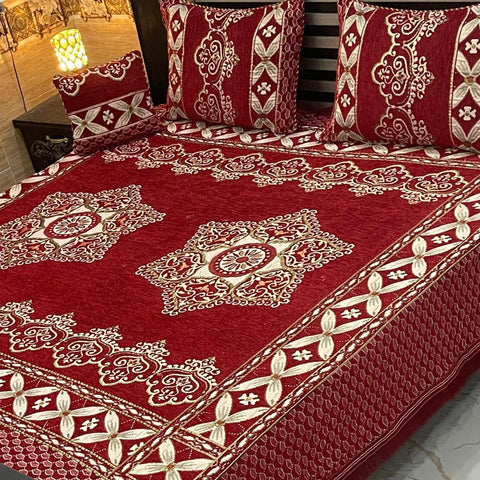 Velvet Jaquard Bedsheets