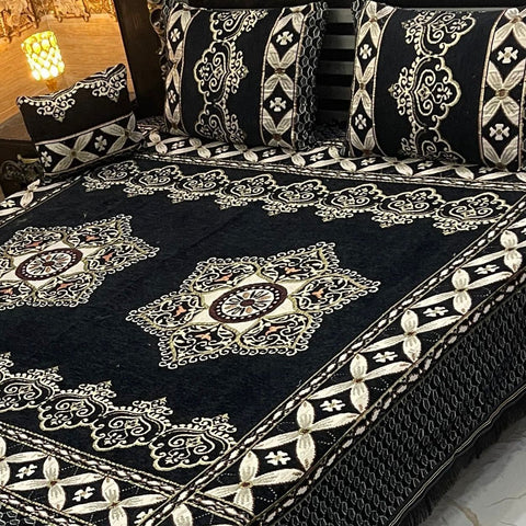 Velvet Jaquard Bedsheets