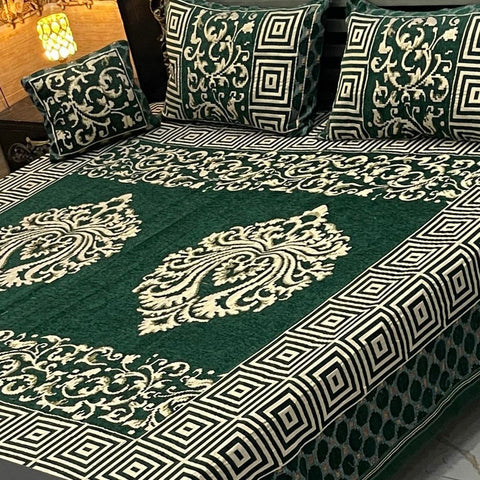 Velvet Jaquard Bedsheets