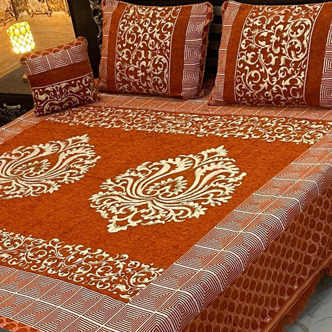 Velvet Jaquard Bedsheets