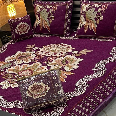 Velvet Jaquard Bedsheets