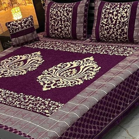 Velvet Jaquard Bedsheets