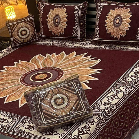 Velvet Jaquard Bedsheets