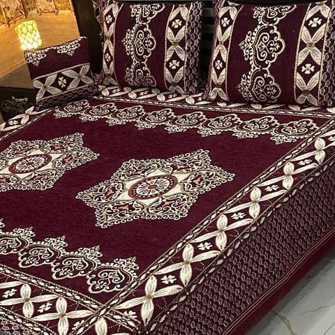 Velvet Jaquard Bedsheets